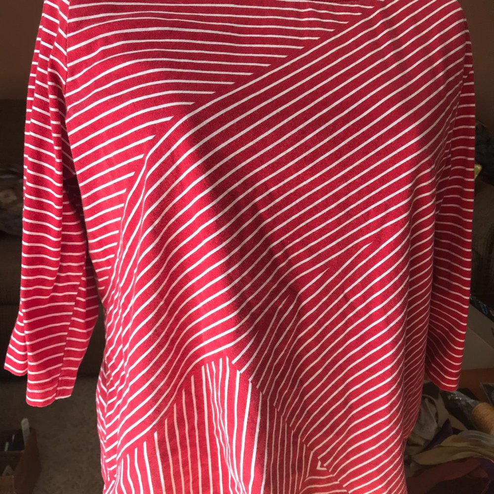 Red Striped Top